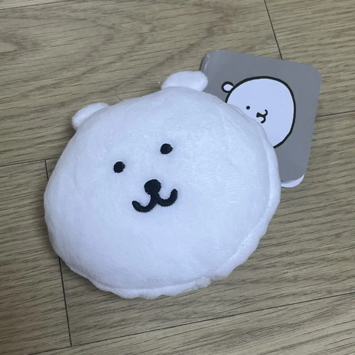 농담곰 가방고리 에코백